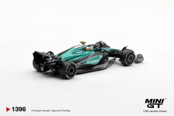 ASTON MARTIN AMR24 #14 FERNANDO ALONSO 2024 F1 LAS VEGAS GP (MINI GT, MGT01396) 1