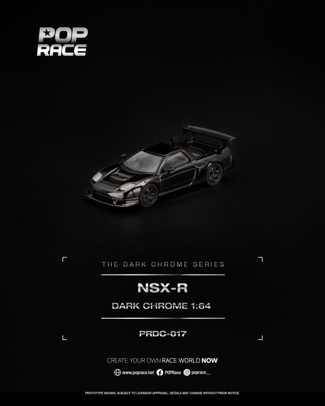 HONDA NSX-R DARK CHROME (POP RACE, PRDC017) 2