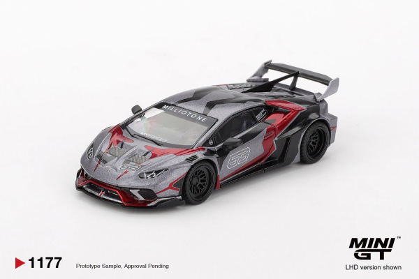 LB★WORKS LAMBORGHINI HURACÁN GT RONIN (MINI GT, MGT01177)