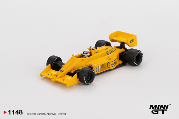 LOTUS 99T #11 SATORU NAKAJIMA 1987 MONACO GRAND PRIX (MINI GT, MGT01148)