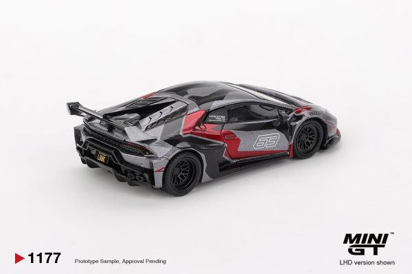 LB★WORKS LAMBORGHINI HURACÁN GT RONIN (MINI GT, MGT01177) 1