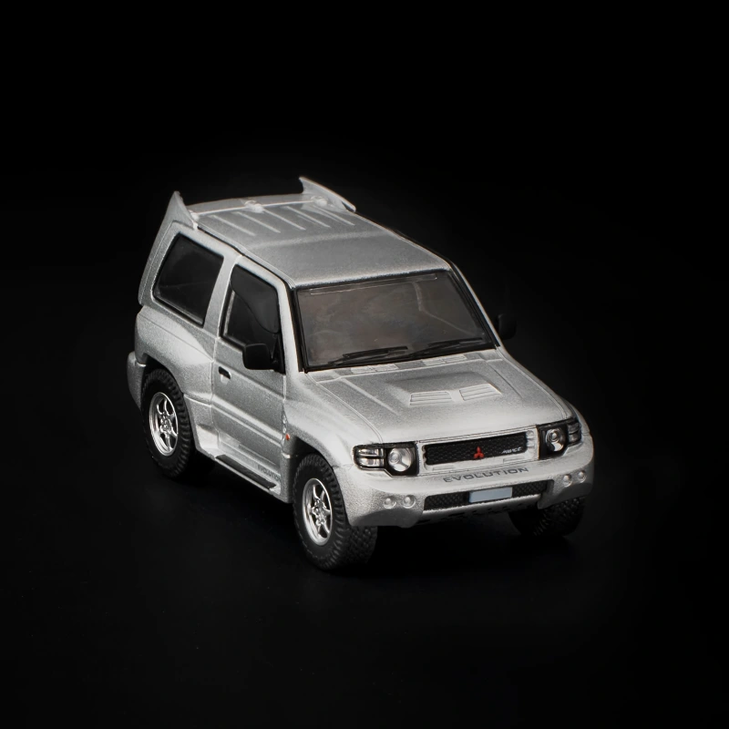 MITSUBISHI PAJERO EVOLUTION SILVER (WORKS MODEL, W640027) 1