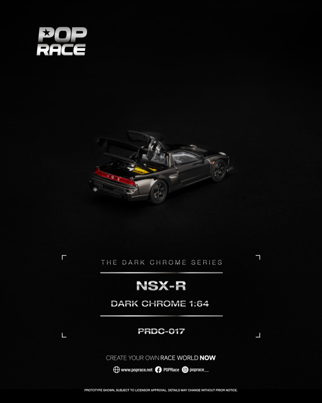 HONDA NSX-R DARK CHROME (POP RACE, PRDC017) 1
