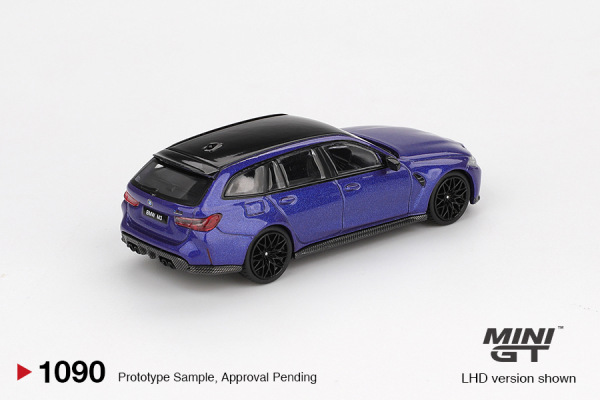 BMW M3 COMPETITION TOURING PORTIMAO BLUE METALLIC (MINI GT, MGT01090) 1