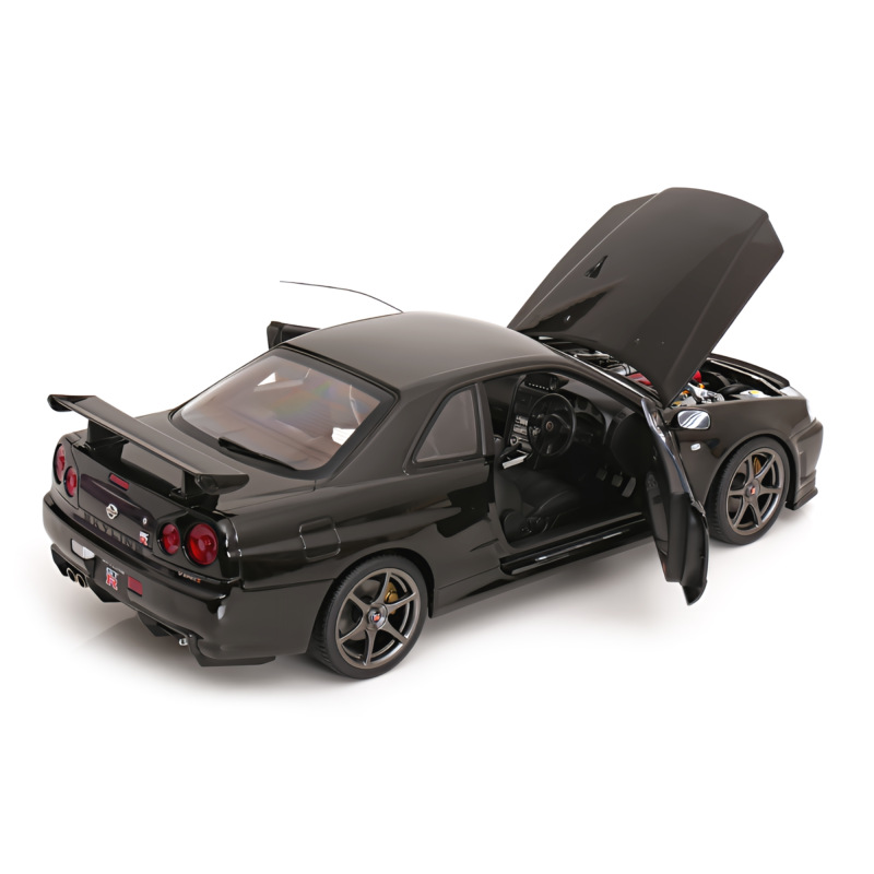 NISSAN SKYLINE GT-R (R34) V-SPEC II - STOCK WHEELS (KK-SCALE, KKDC120215-1) 3