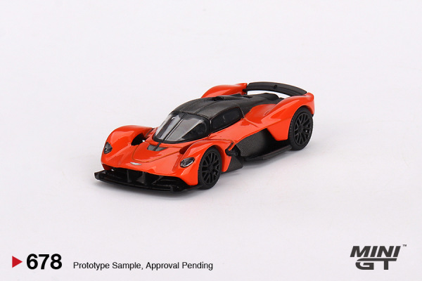 Aston Martin Valkyrie Maximum Orange (MINI-GT, MGT00678) 1