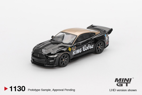 Mini-GT Shelby GT500 Dragon Snake Concept Black/Gold (MGT01130-L)