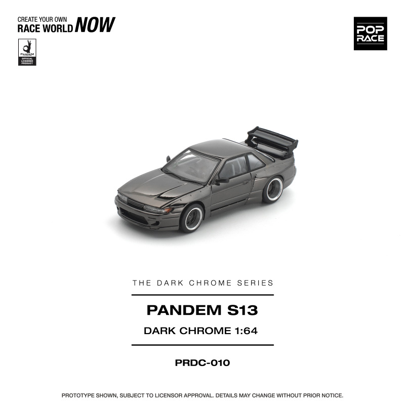 PANDEM S13 DARK CHROME 2