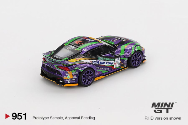 TOYOTA GR SUPRA KUHL 2021 D1GP EVANGELION RACING (MINI GT, MGT00951-BL) 1