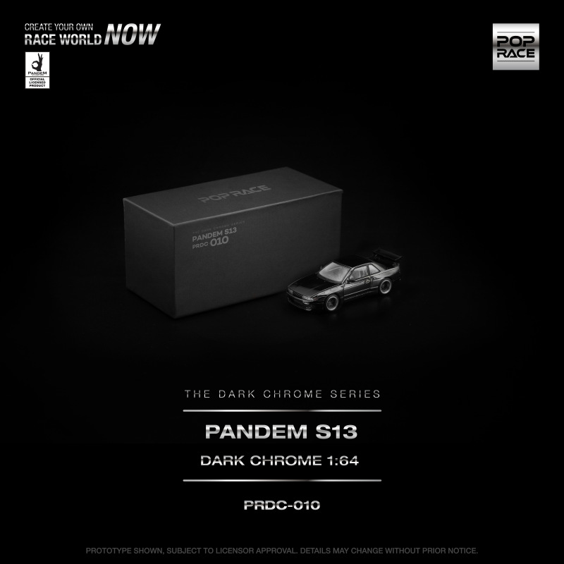 PANDEM S13 DARK CHROME 1