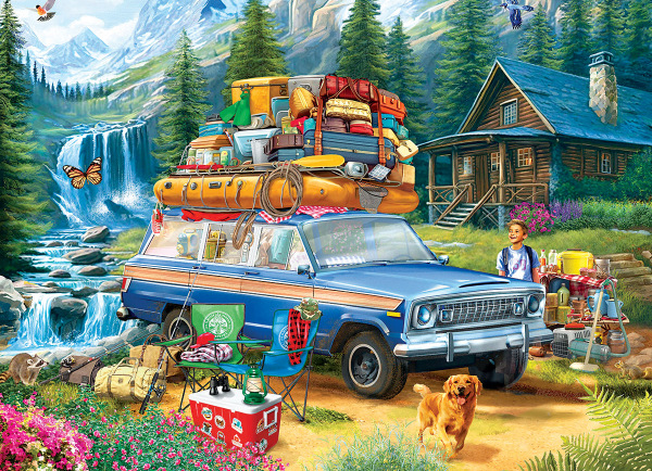 Loading the Jeep Wagoneer - 1000 dielikov 1