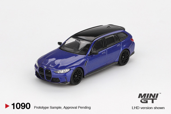 BMW M3 COMPETITION TOURING PORTIMAO BLUE METALLIC (MINI GT, MGT01090)