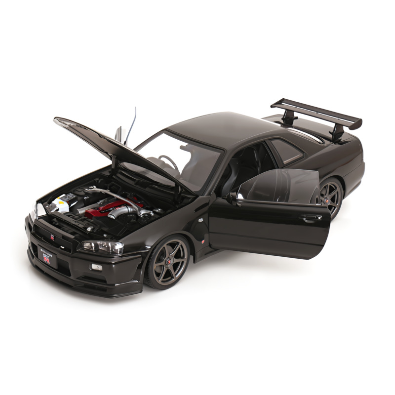 NISSAN SKYLINE GT-R (R34) V-SPEC II - STOCK WHEELS (KK-SCALE, KKDC120215-1)