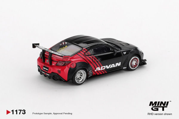 TOYOTA GR86 LB★NATION ADVAN (MINI GT, MGT01173) 2