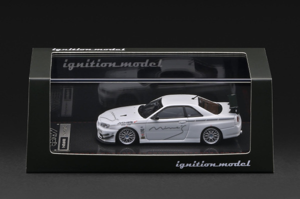 NISSAN SKYLINE GT-R MINE'S (R34) WHITE (IGNITION, IG4092) 2