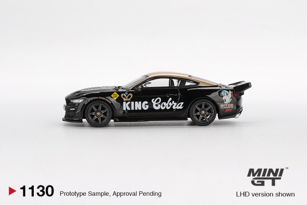 Mini-GT Shelby GT500 Dragon Snake Concept Black/Gold (MGT01130-L) 2