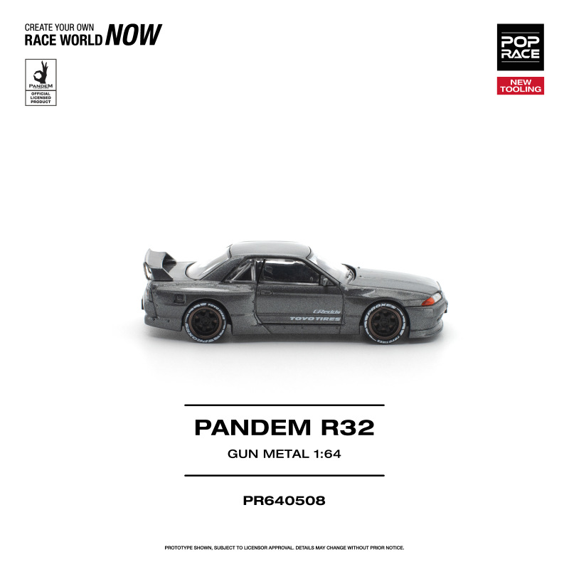 PANDEM R32 – GUN METAL 3