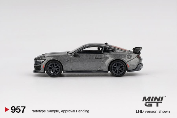 FORD MUSTANG DARK HORSE 2024 CARBONIZED GRAY (MINI GT, MGT00957-BL) 1