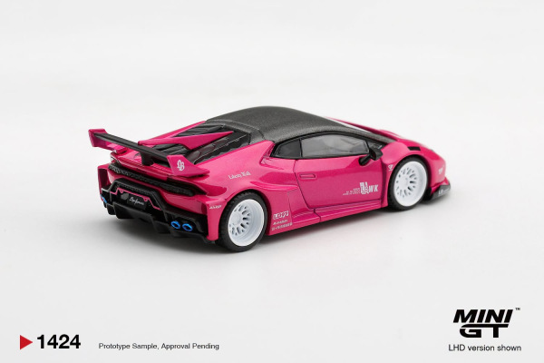 LB★WORKS LAMBORGHINI HURACÁN GT RUBY PURPLE (MINI GT, MGT01424) 1