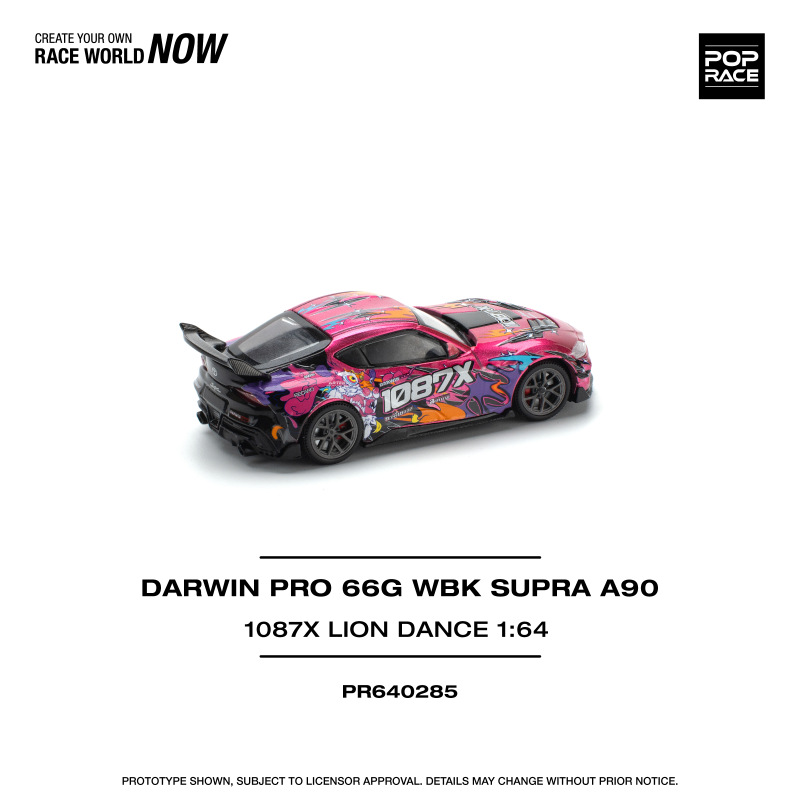 DARWINPRO 66G WBK SUPRA A90 – 1087X LION DANCE (POP RACE, PR640285) 1