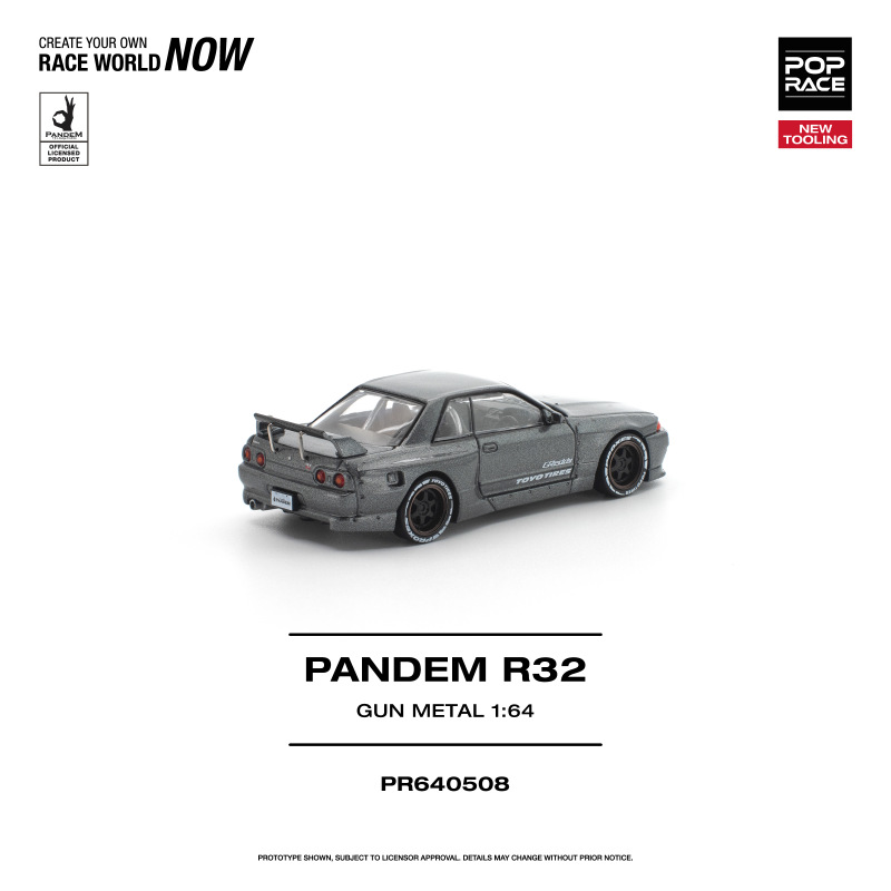 PANDEM R32 – GUN METAL 2