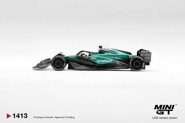ASTON MARTIN AMR24 #18 LANCE STROLL 2024 F1 LAS VEGAS GP (MINI GT, MGT01413) 1
