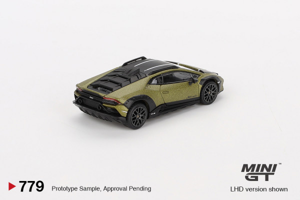 1/64 Lamborghini Huracán Sterrato Verde Gea Matt (Mini-GT, MGT00779) 3
