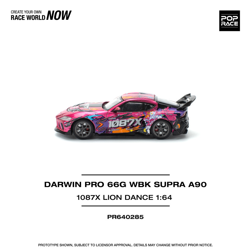 DARWINPRO 66G WBK SUPRA A90 – 1087X LION DANCE (POP RACE, PR640285) 2