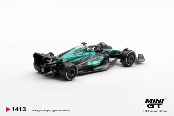 ASTON MARTIN AMR24 #18 LANCE STROLL 2024 F1 LAS VEGAS GP (MINI GT, MGT01413) 2
