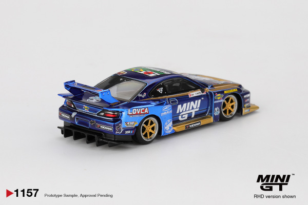 Nissan LB‑Super Silhouette S15 Silvia Team MINI GT 2025 Formula Drift (Mini GT, MGT01157) 1