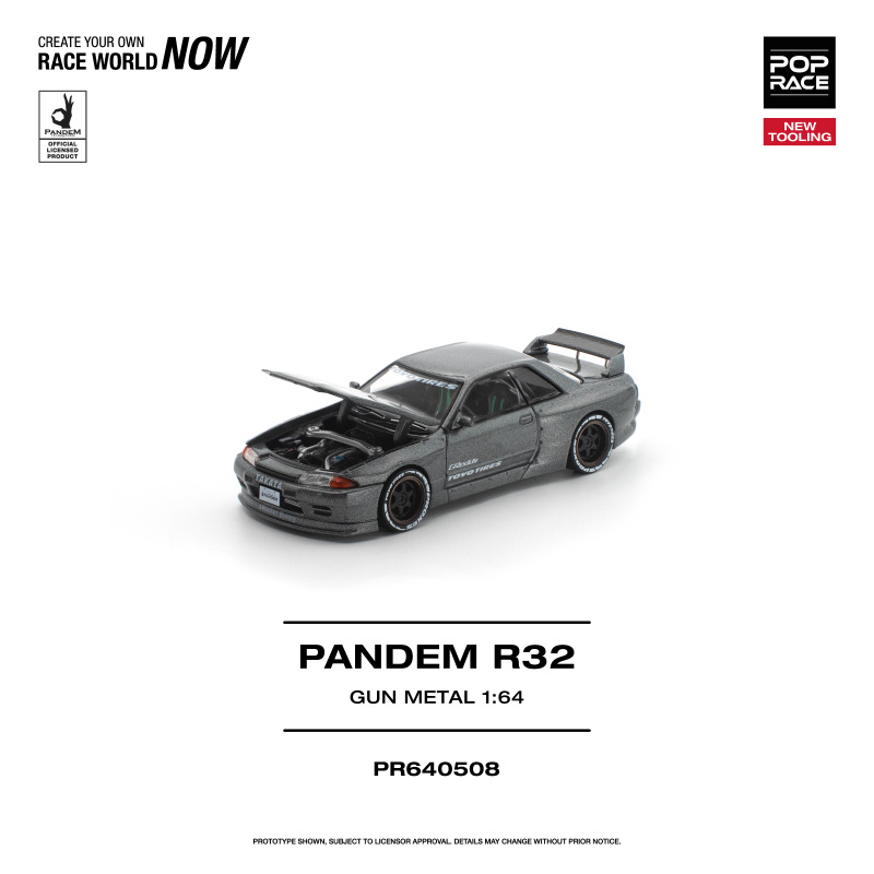 PANDEM R32 – GUN METAL 4