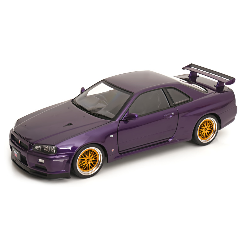NISSAN SKYLINE GT-R (R34) V-SPEC II - BBS WHEELS (KK-SCALE, KKDC120214-2) 1
