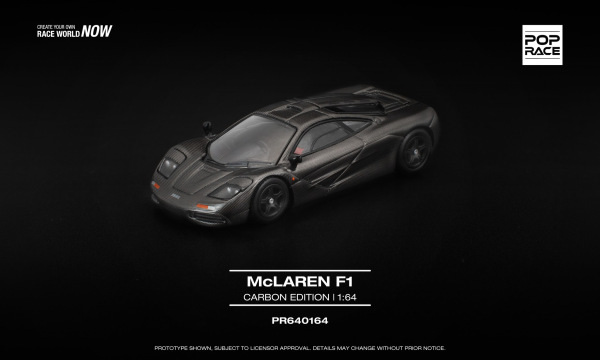 McLAREN F1 – CARBON EDITION (POP RACE, PR640164)