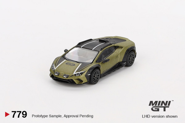 1/64 Lamborghini Huracán Sterrato Verde Gea Matt (Mini-GT, MGT00779)