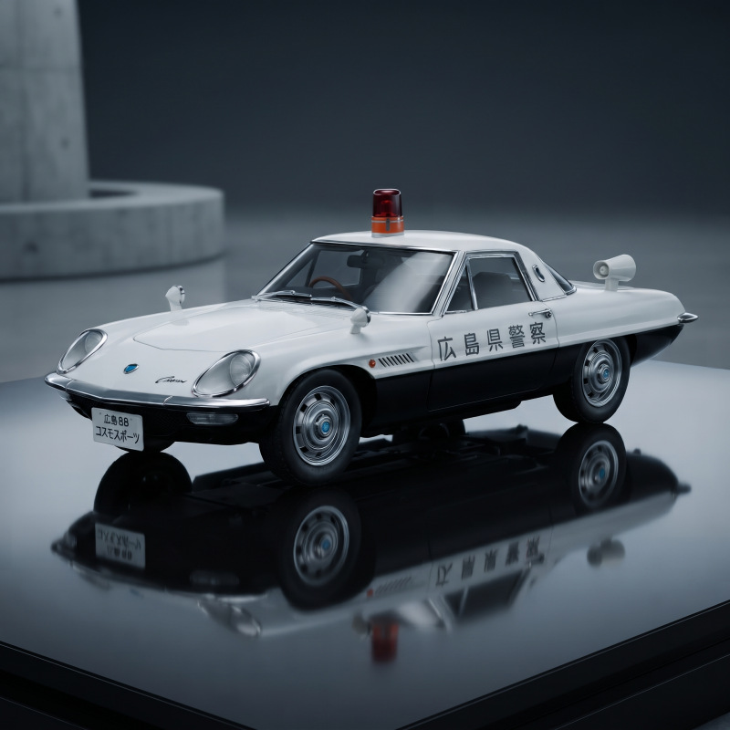 MAZDA COSMO SPORT L10B HIROSHIMA PREFECTURE POLICE (HASEGAWA, 20258) 1