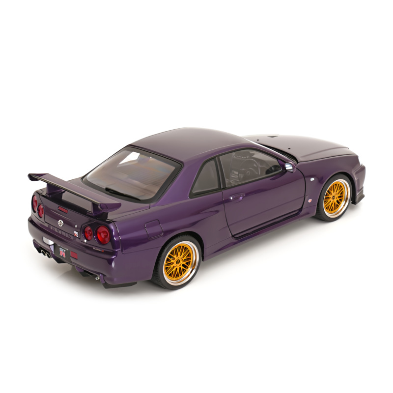 NISSAN SKYLINE GT-R (R34) V-SPEC II - BBS WHEELS (KK-SCALE, KKDC120214-2) 2