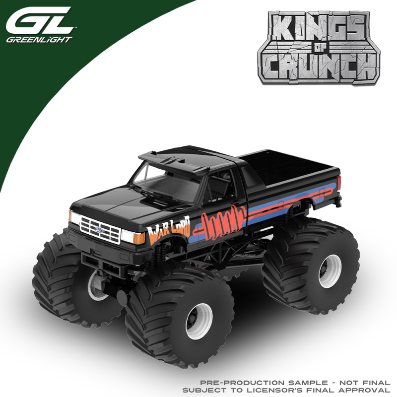 1990 FORD F-350 - WAR LORD (GREENLIGHT, 49190-D) 1