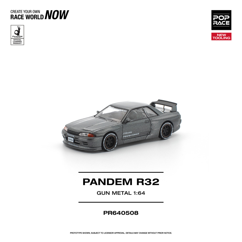 PANDEM R32 – GUN METAL 1