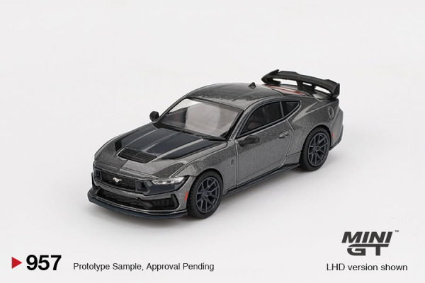 FORD MUSTANG DARK HORSE 2024 CARBONIZED GRAY (MINI GT, MGT00957-BL)
