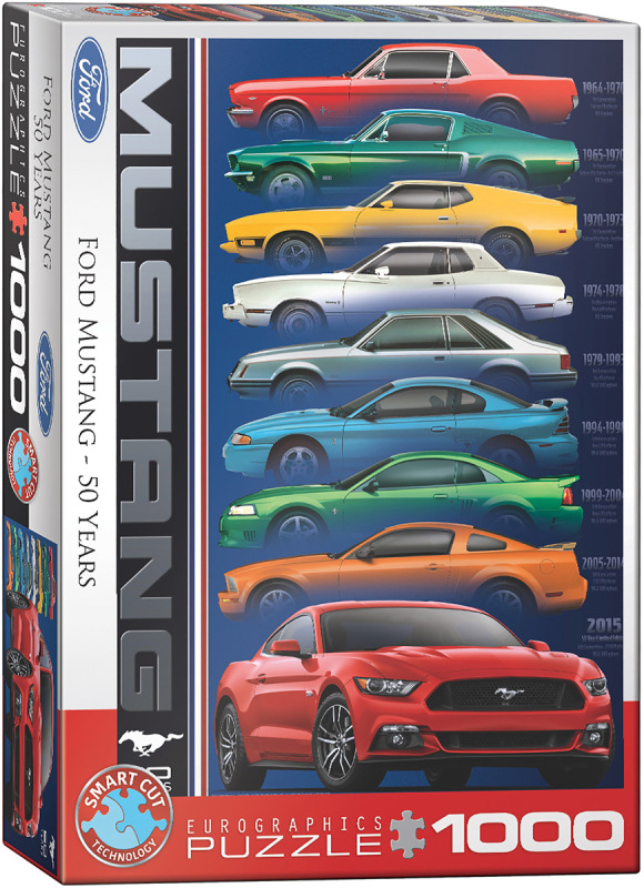 Ford Mustang 50 Years - 1000 dielikov