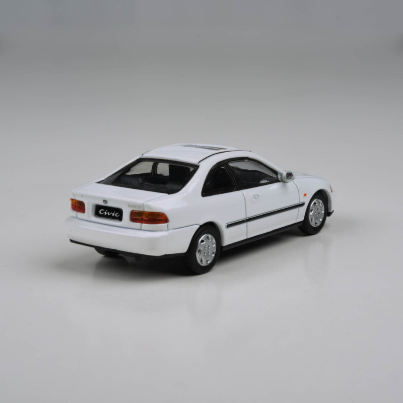 1/64 1995 Honda Civic Coupe EJ1 White (PARA64, 55765) 1