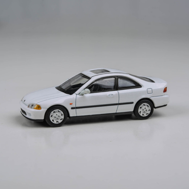 1/64 1995 Honda Civic Coupe EJ1 White (PARA64, 55765) 3