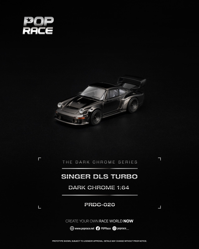 SINGER DLS TURBO DARK CHROME (POP RACE, PRDC020) 2