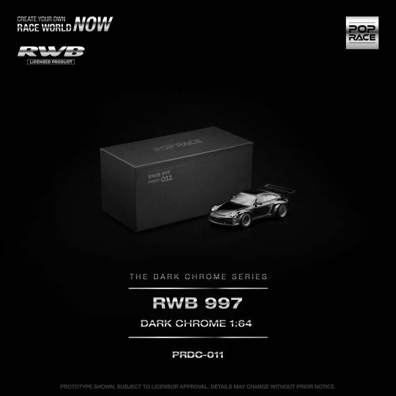 RWB 997 DARK CHROME 1
