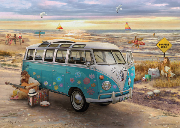 The Love & Hope VW Bus - 1000 dielikov 2