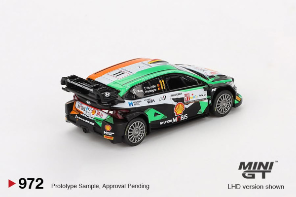 HYUNDAI I20 N RALLY1 #11 2023 RALLY CROATIA POWER STAGE WINNER (MINI GT, MGT00972) 1