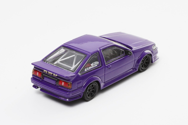Toyota COROLLA LEVIN GT-APEX (AE86)-RHD, PURPLE (DCT, LL-046-203) 2