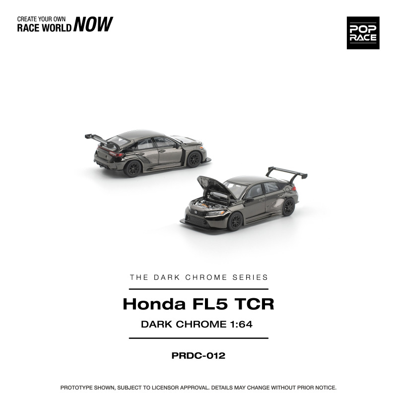 HONDA CIVIC FL5 TCR DARK CHROME