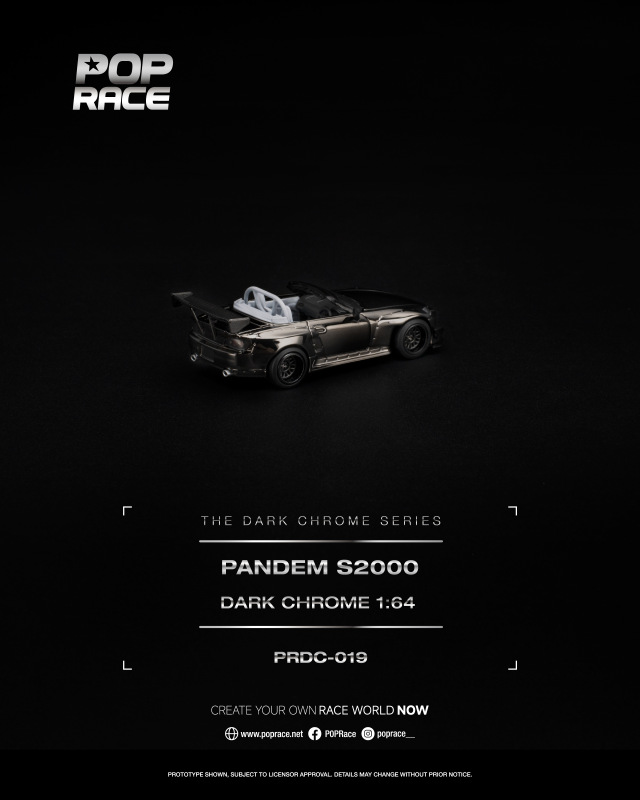 PANDEM S2000 DARK CHROME (POP RACE, PRDC019) 2