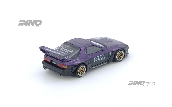 MAZDA RX-7 (FC3S) „PANDEM ROCKET BUNNY“ – PURPLE (INNO64, IN64-RX7FCP-PB) 1